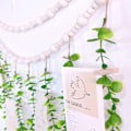 Miniatyrbillede 7 af 10: 1 Stk Boho Soveværelsesindretning Planteindretning Rum Vægindretning Green 1 Pcs-1 Pcs