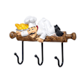 Miniatyrbilde 1 av 9: Chef Veggmontert Krok Dekorativ Hengende Krok Dørkrok