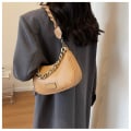 Miniatyrbild 6 av 10: Fritidsaxelväska Crossbody-väska SVART Black