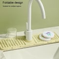 Miniatyrbilde 8 av 10: Kran Matte Vask Splash Guard GRÅ grey