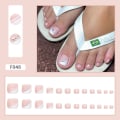 Pikkukuva 8 / 10: 24 kpl tekokynnet White Edge F047 F047 F047