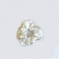 Miniatyrbild 8 av 10: Satin Silk Hårslips Elastiska Scrunchies VINRÖTT wine red