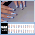 Pikkukuva 2 / 10: Long Water Pipe Fake Nails Tekokynnet W2 W2 W2