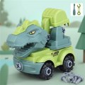 Miniatyrbild 9 av 11: Dinosaur Engineering bilgrävmaskin dumper modellbil