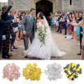 Pikkukuva 3 / 10: 200kpl Paper Confetti Paper scraps SILVER FIVE-POINTED STAR Silver Five-pointed Star-Five-pointed Star