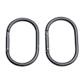 Miniatyrbillede 5 af 10: 2/4stk Fjederspænder U-formet Ring 2STK 2STK 2pcs