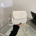 Miniatyrbild 4 av 10: Messenger Axelväska Crossbody Väskor SVART black
