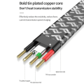 Miniatyrbillede 9 af 10: Hurtig opladningskabel Dataledning 1,2MBLACK SORT 1.2mBlack