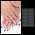 Miniatyrbillede 5 af 10: French Forma Dual Sticker Silikone LANGT SPIDET HOVED LANGT long pointed head