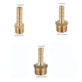 Miniatyrbillede 2 af 6: 4 stk messing slange modhage luft slange fittings 3/8 NPT HANGTråd 3/8 3/8 NPT Male Thread