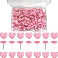 Miniatyrbillede 1 af 5: Hjerte Pushpins Hjerte Thumb Tacks Push Pins