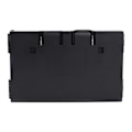 Miniatyrbillede 2 af 11: 3-vejs Trifold Spejl 360° Barber Spejl SORT black