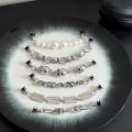 Miniatyrbillede 7 af 7: 2 STK/SÆT Sko Kæder Sko Charms F F F