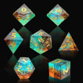 Miniatyrbillede 1 af 10: Spil Terninger Polyhedral Terninger 5 5 5