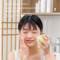 Miniatyrbillede 3 af 10: Bruser Flower Ball Face Washing Tool BLÅ Blue