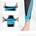 Miniatyrbillede 3 af 10: Shin Guards Ben Sleeve SORT M black M