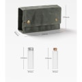 Pikkukuva 4 / 10: Maustepullosetti Set KHAKI PUSSI JA PULLOT PUSSI JA khaki bag and bottles-bag and bottles