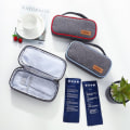 Pikkukuva 10 / 10: Insuliinin jäähdytyspussi pillerisuoja SININEN PUSSI, KAKSESSA 2 GEELIPUSSI blue bag with 2 gel-bag with 2 gel