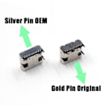 Pikkukuva 2 / 10: Kahva Latausliitin Type-C Portti SILVER PIN OEM SILVER PIN OEM Silver Pin OEM