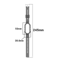 Miniatyrbilde 2 av 10: Armor Watch Case Protective Bumper SVART black