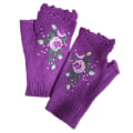 Pikkukuva 1 / 10: Neulotut Fingerless Gloves Fingerless Gloves VILLA purple