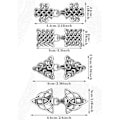 Miniatyrbild 3 av 10: Cardigan Clip Sjal Brosch STYLE 2 STYLE 2 Style 2