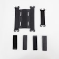Pikkukuva 1 / 10: Molle Patches kiinnityskoukku MUSTA STYLE 4 STYLE 4 Black Style 4-Style 4