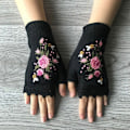 Pikkukuva 7 / 10: Neulotut Fingerless Gloves Fingerless Gloves RUSKEA brown