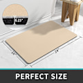 Pikkukuva 2 / 9: 1 kpl Quick Dry Bath Mat Kumimatto Ohut kylpymatto Apricot 1 Pcs-1 Pcs