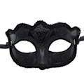 Miniatyrbilde 8 av 10: 2 stk Masquerade Tiara Dance Mask GUL 2STK 2STK yellow 2pcs-2pcs