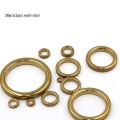 Miniatyrbilde 3 av 10: 28stk Fiskestang Wire Ring Fiskesnøreguide GULL-28STK Gold-28pcs