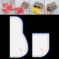 Miniatyrbilde 8 av 8: Akrylmaler Sett mal Quiltlinjal L L L