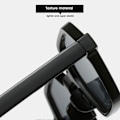 Miniatyrbilde 9 av 10: Polygon Square Solbriller Hexagon Shades C7 C7 C7