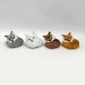 Pikkukuva 8 / 10: Simulaatio Furry Fox Malli Kettu Figuurit RUSKEA C C Brown C-C