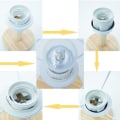 Miniatyrbillede 10 af 10: Sengelampe Natlys C C C