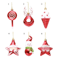 Miniatyrbilde 10 av 10: 6/3 stk juleanheng Xmas Tree Hanging Ball 6 6 6