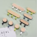 Miniatyrbilde 7 av 10: Trekroker Vegghengere Kroker SORT 2 KROKER 2 KROKER Black 2 hooks-2 hooks