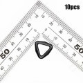 Miniatyrbilde 1 av 10: 10 stk Karabinkroker Ryggsekkspenner TRIANGLE SHAPE TRIANGLE SHAPE Triangle Shape