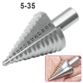 Miniatyrbilde 7 av 10: Borkrone HSS trinnbor 2 2 2