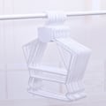 Miniatyrbillede 1 af 10: 5 STK Babytøjsbøjle i ét stykke tøjstativ HVID 5 STK 5 STK White 5pcs-5pcs