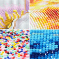 Miniatyrbilde 9 av 10: Feather Bookmark Diamond Painting Bookmark 01 01 01