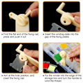Miniatyrbilde 3 av 10: Broderi Organizer Box Floss Winder Plast Oppbevaring