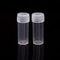 Miniatyrbillede 4 af 10: 50 stk. Prøve Små Flasker Plastik Vials med Låg Opbevaring