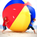 Miniatyrbillede 8 af 9: 100/150 cm oppustelige badebold PVC balloner 150 cm 150CM