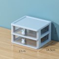 Miniatyrbillede 1 af 10: Desktop Organizer Kosmetik Opbevaringsetui 04 04 04