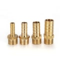 Miniatyrbilde 6 av 6: 4 stk Messingslange Barb Luftslangekoblinger 3/8 NPT HANTRÅD 3/8 3/8 NPT Male Thread
