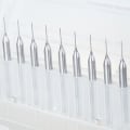 Miniatyrbilde 6 av 10: Solid wolframkarbidbor 0,2MM 0.2mm