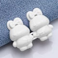 Miniatyrbillede 1 af 10: 2stk buksetaljestrammer taljeknap HVID-2STK HVID-2STK White-2pcs