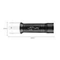 Pikkukuva 2 / 8: Sukellustaskulamppu LED-taskulamppu Professional Divers -taskulamppu