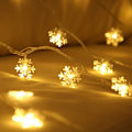 Pikkukuva 10 / 10: Lumihiutale LED String Lights Fairy Lights VÄRI VÄRI colour